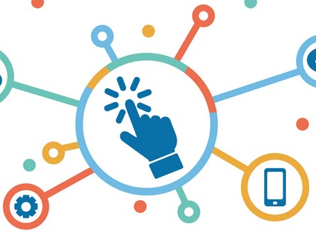 Illustration of social media concept